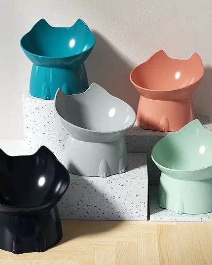 Whiskerware tilted and Elevated Cat Bowl 1pcs