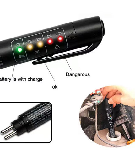 Vehicle Brake Fluid Oil Testing Liquid LED