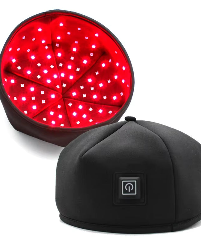 Red Light Therapy Device Hat near Infrared LED Treatment for Hair Growth 