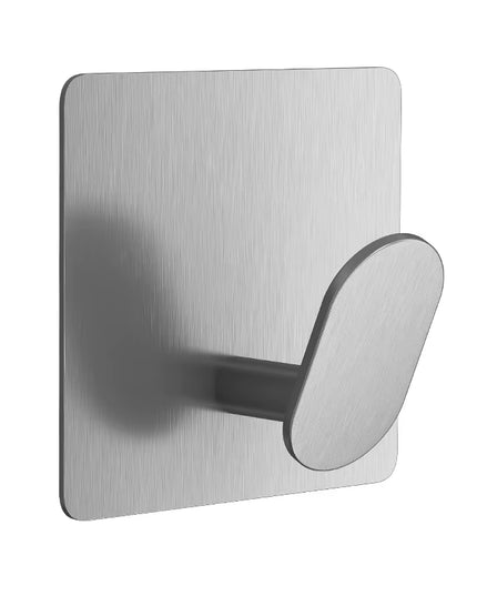 Multipurpose 8Pcs Stainless strong Adhesive Wall Hook , hanger (kitchen rugs , bathroom towels,..)