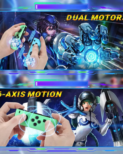 JoyStick - Wireless Switch Controller with Dual Vibration Joystick Gamepad