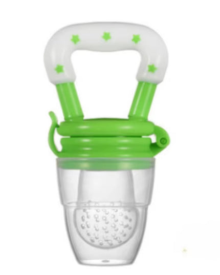 Food grade Baby Silicone feeder ,Food and fruits Supplement Pacifier Molar Stick - colorful set of 4pcs