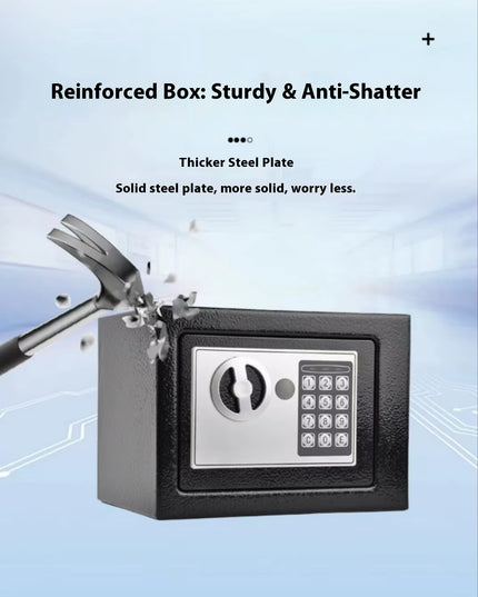 SafeBox - Electronic Digital Keypad Lock Safe Security Box 