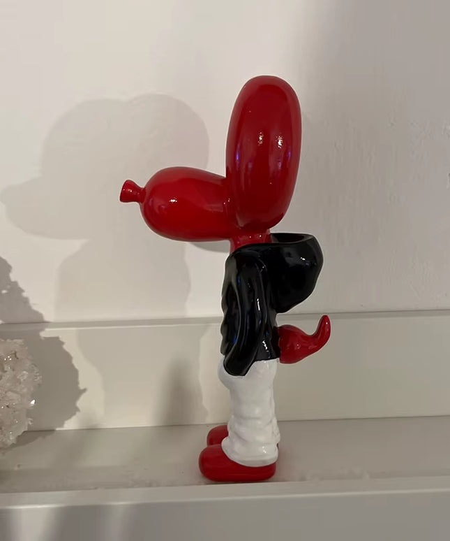 Resin Pocket Balloon Dog Figure Street Trend Art Decoration 