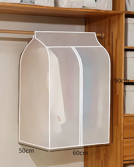Clothing Transparent Dust Cover and closet organizing cover- 90x50x60cm