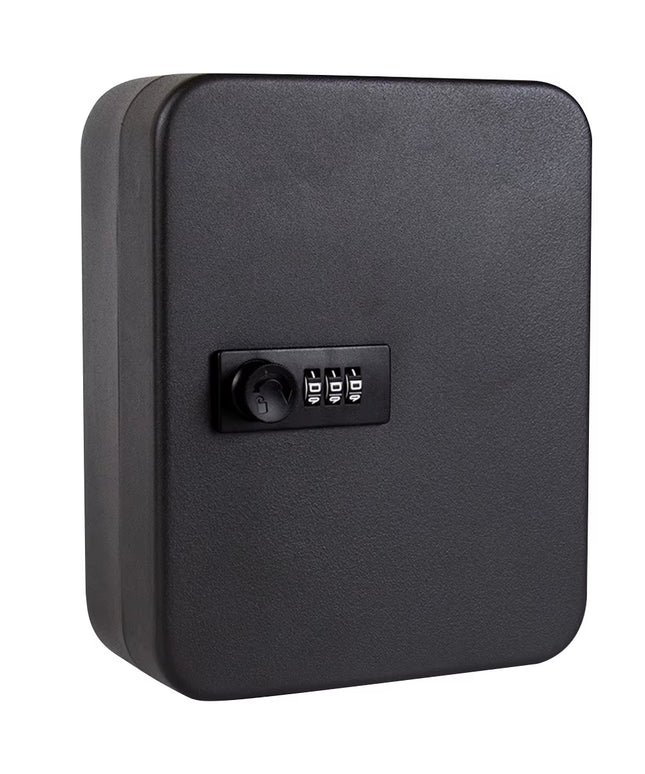 Keybox - wall mounted Key safe with combination lock & 20 Key Hooks