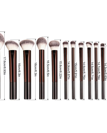 13PCS Makeup Brush Set - Foundation, Concealer, Powder Eyeshadow Blush Brush 