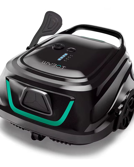 Smart wireless Swimming Pools Vacuum Cleaner, Robot Auto-Parking Dual-Layer Filtration with 120Mins Running Time