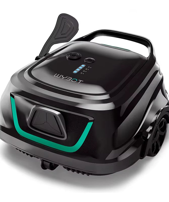 Smart wireless Swimming Pools Vacuum Cleaner, Robot Auto-Parking Dual-Layer Filtration with 120Mins Running Time