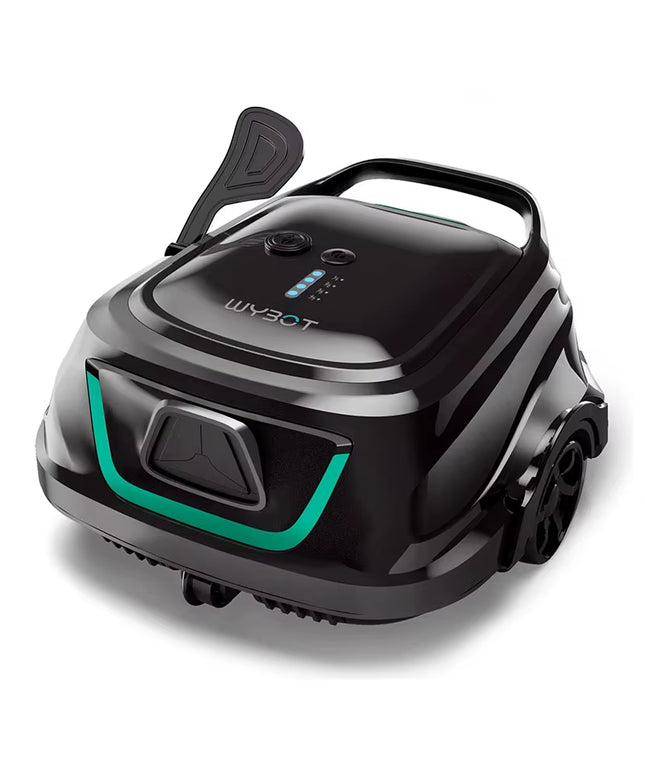 Smart wireless Swimming Pools Vacuum Cleaner, Robot Auto-Parking Dual-Layer Filtration with 120Mins Running Time