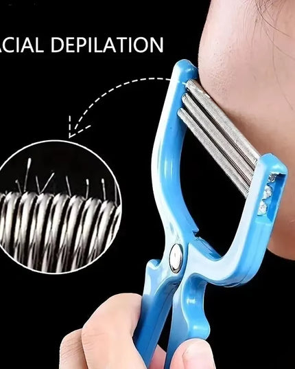 Facial Hair Manual Removal Epilator Beauty Shaving threading Tool 