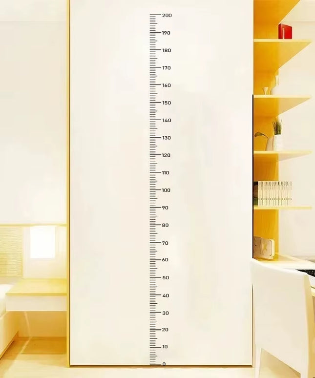 Height Sticker 0-200Cm Sticker, Self-Adhesive Height measurement 