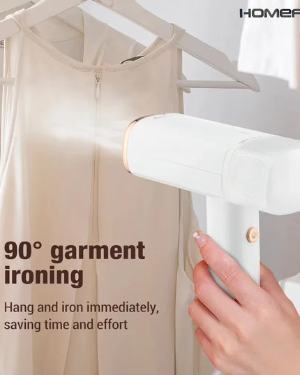 Garment Steamer- Portable 130Ml Handheld Fast-Heat 1000W  Fabric Steamer, Iron Steam Cleaner for Home or Traveling (US plug)