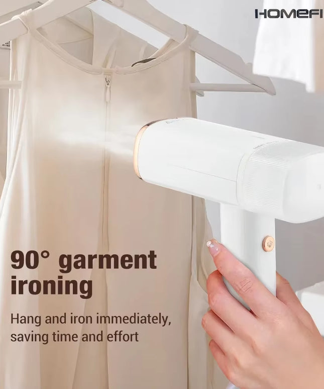 Garment Steamer- Portable 130Ml Handheld Fast-Heat 1000W  Fabric Steamer, Iron Steam Cleaner for Home or Traveling (US plug)