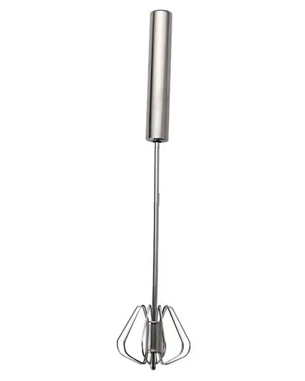 Stainless Steel Whisk Creamer Semi-Automatic Rotary Whisk 