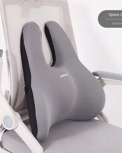ErgoComfort Memory Foam Seat & Back Cushion for Back & Tailbone Support