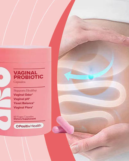 Woman 60 Capsules Probiotic Vitamins Support and Healthy Dietary Supplement & Yeast Balance 