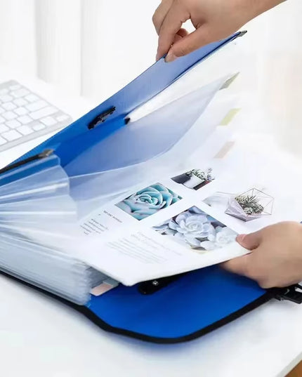 Vertical File Storage Bag / Document Folder for office