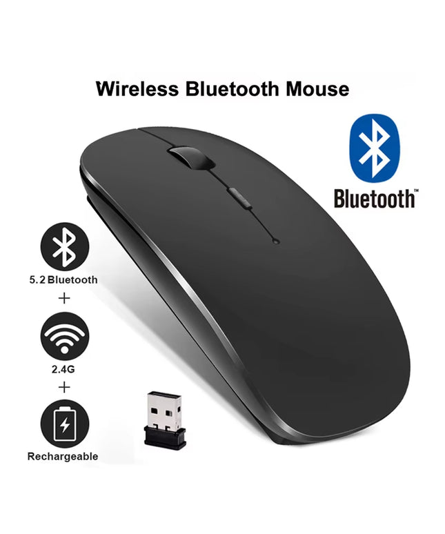 Silent Bluetooth wireless mouse for Computer / Laptop / smart tablets