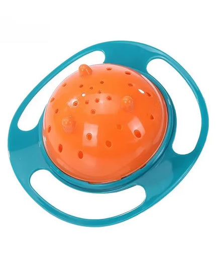 Anti spill rotary balance, kids eating bowl 