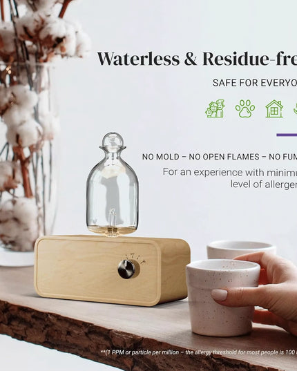 Battery Operated Nebulizing Essential Oil Diffusers for Aromatherapy 