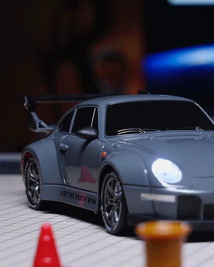 RC high speed Drift Cars (GTR & Porsche) with 2.4G Radio and Full extra set kit