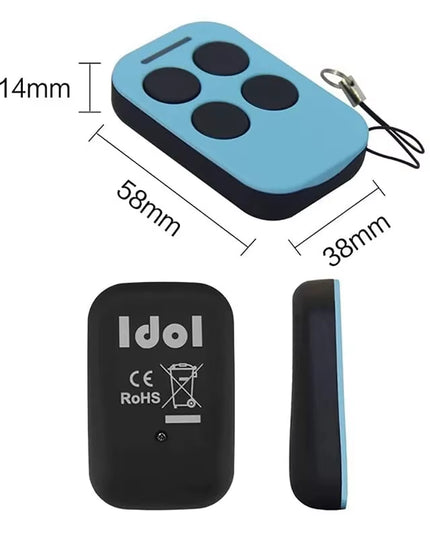 AUTO SCAN - universal Multi Frequency Duplicate remote Fixed Rolling Code and 4 buttons for Gates, garage doors-280-868MHZ