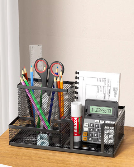 Mesh Desk Office Supplies Organizer, , Stationery storage
