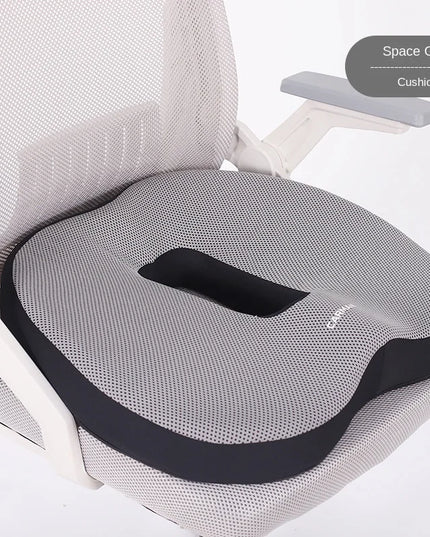 ErgoComfort Memory Foam Seat & Back Cushion for Back & Tailbone Support