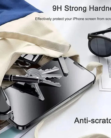 3 PCS Anti-Spy and glass protector Glass for iphone 17 & 17 Pro 