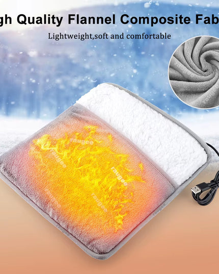 Electric USB Foot Heating Pad, Foot Warmer