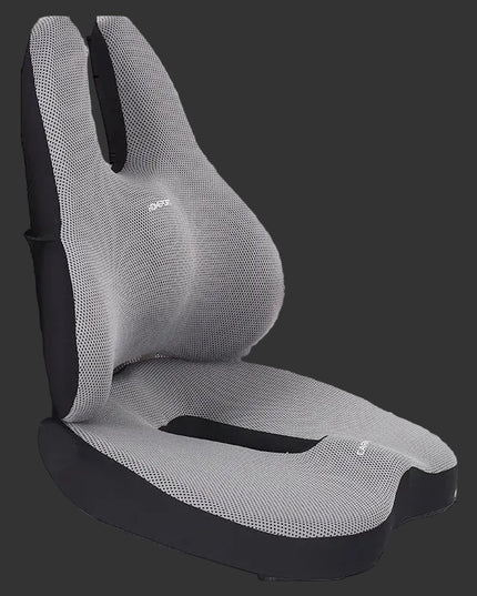 ErgoComfort Memory Foam Seat & Back Cushion for Back & Tailbone Support