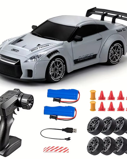 RC high speed Drift Cars (GTR & Porsche) with 2.4G Radio and Full extra set kit