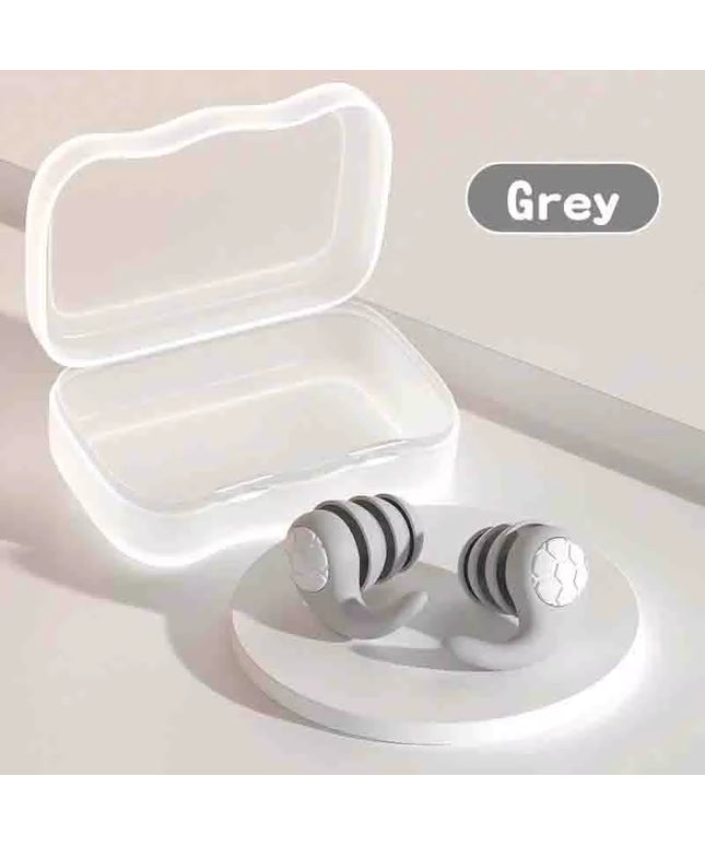 Multi use Pair of Soft Silicone Earplugs for Noise Cancellation in noisy places , swimming , Comfortable to Wear for sleeping