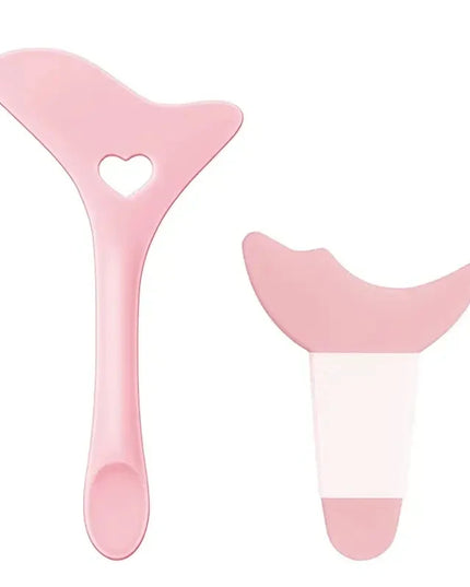 Silicon Lipstick / Eyeliner Helper Aid Drawing Reusable Makeup 2pcs Tools