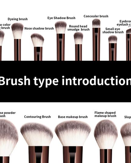 13PCS Makeup Brush Set - Foundation, Concealer, Powder Eyeshadow Blush Brush 