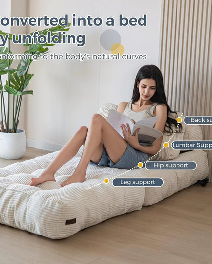 Comfy - aesthetic foldable couch bed 