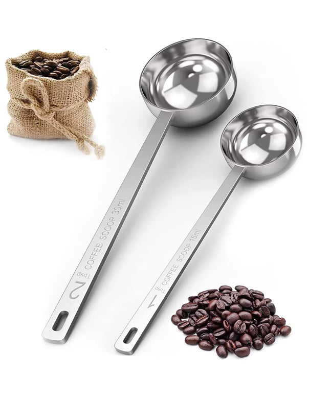  30ML Stainless Steel Coffee Bean Scoop , powder Scoop