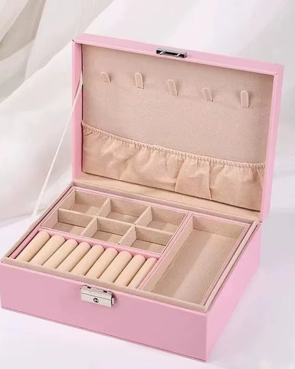 Portable Large capacity simple Jewelry / Accessories box 
