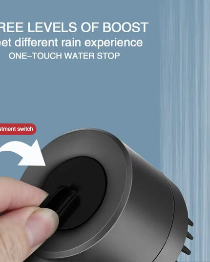 3 speed High Pressurized Filter Shower Head 