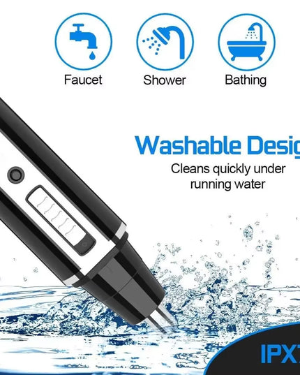 MultiTrimmer - Men's rechargeable 4 in 1 electric Trimmer for  Nose ,Ear, Hair & Beard full Grooming Set