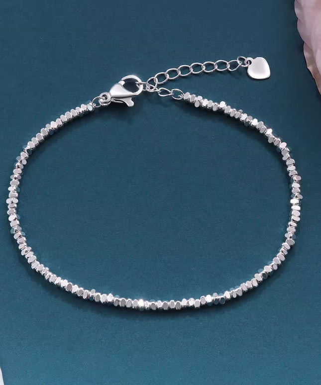 Luxurious Sterling Silver Chain Bracelets for Women 
