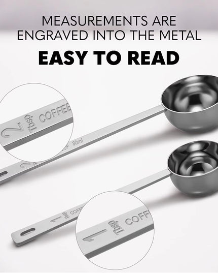  30ML Stainless Steel Coffee Bean Scoop , powder Scoop