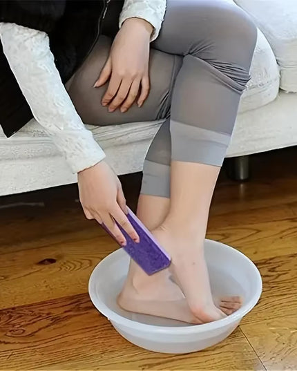 2PCS Foot Pumice Stone / feet scrubber / Foot File for Dead Skin Removing and pedicure 