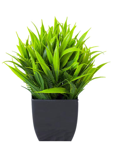 artificial decoration Plant with Black Pot -1pcs