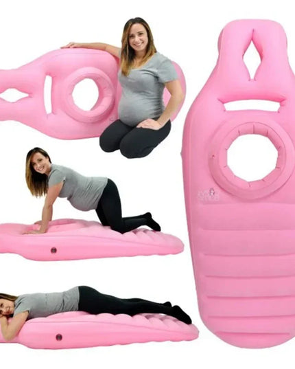 Inflatable Pregnancy Support Pillow for Comfortable Sleeping & Relaxation