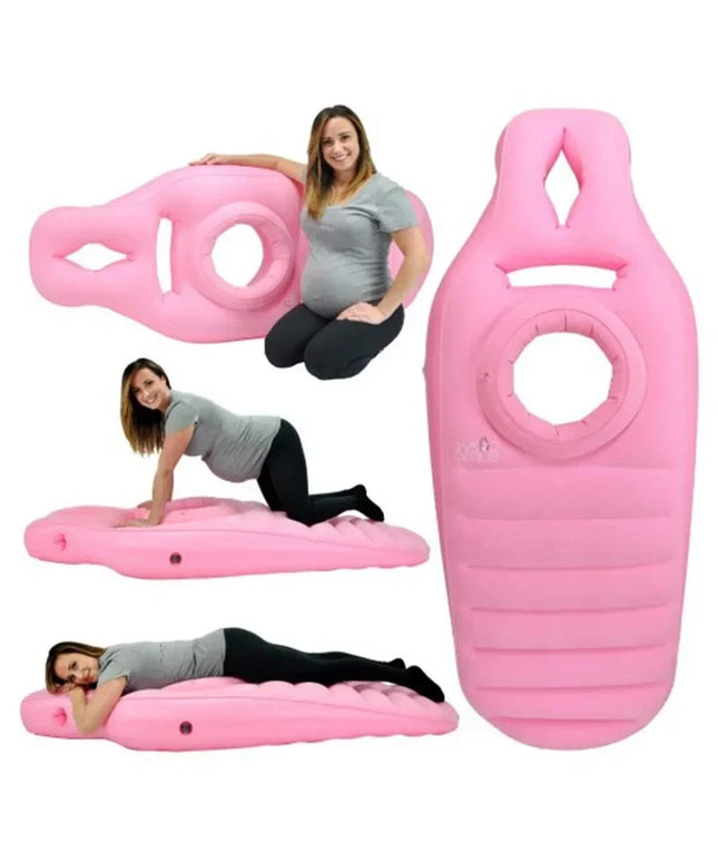 Inflatable Pregnancy Support Pillow for Comfortable Sleeping & Relaxation
