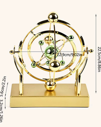 Celestial Orbit Pendulum Perpetual Motion Machine, Kinetic Art Desk Decor, Astronomy Model decoration art 