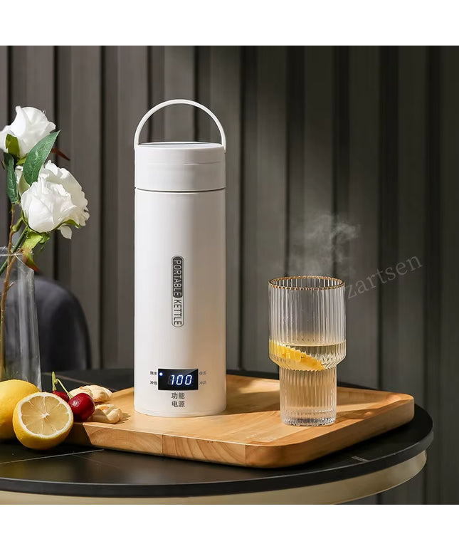 500ML portable Electric fast boiling stainless steel Kettle for traveling / camping 