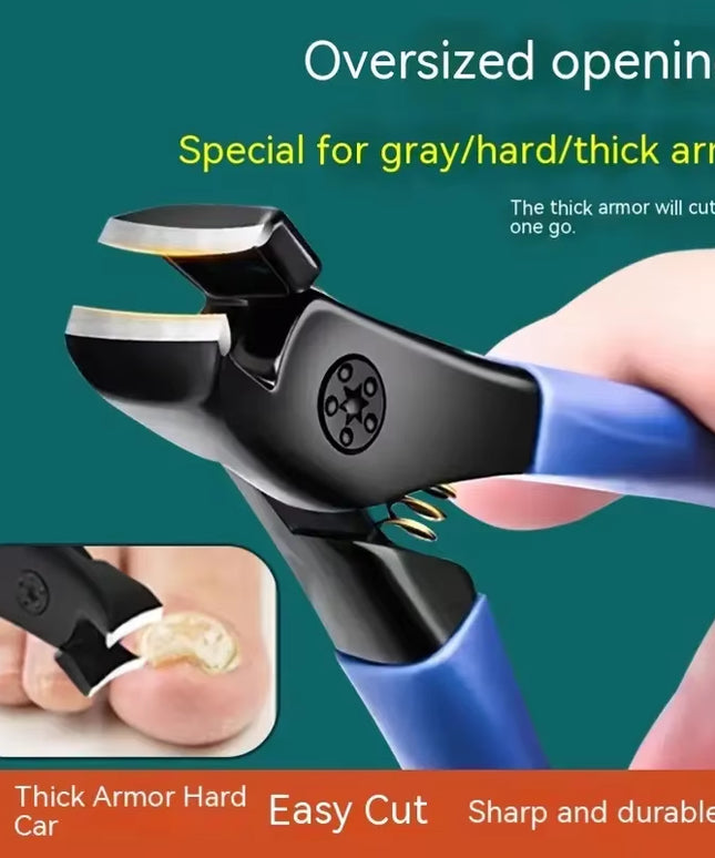 Large Professional Toenail clippers - Extra Large Opening, Easy to Trimmer, High Quality Suitable for Thick, Hard Toenails